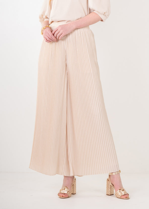 Pleated Pant - Sandshell