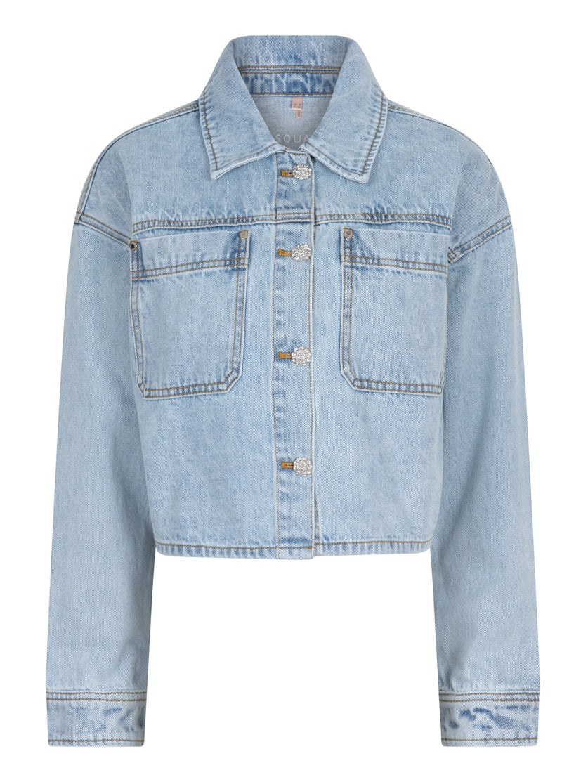 Short Oversized Jean Jacket