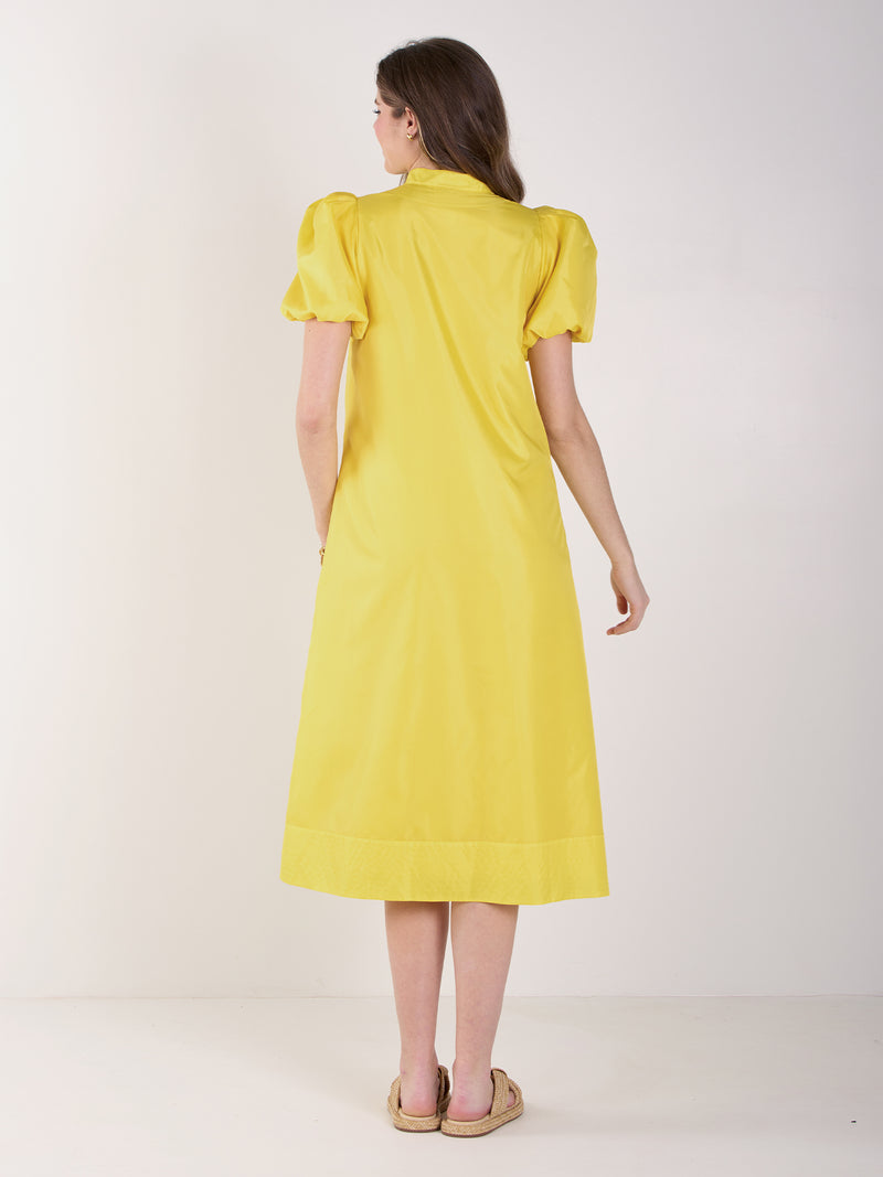 Hampton Dress - Lemon