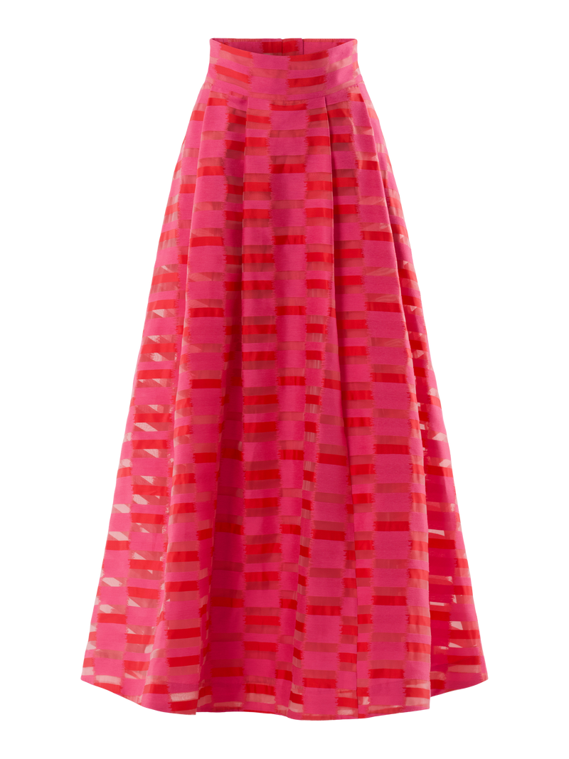 Milly Skirt - Sunset Stripe