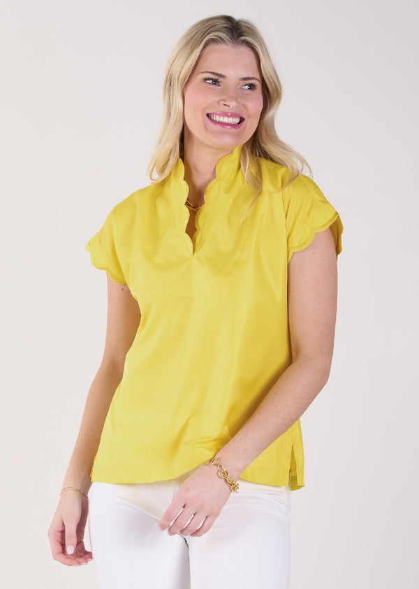 Orchid Top - Lemon