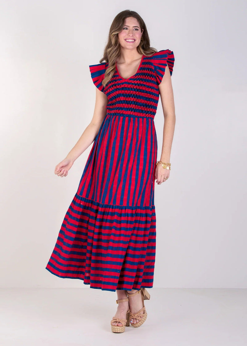 Grace Maxi - Americano Stripe