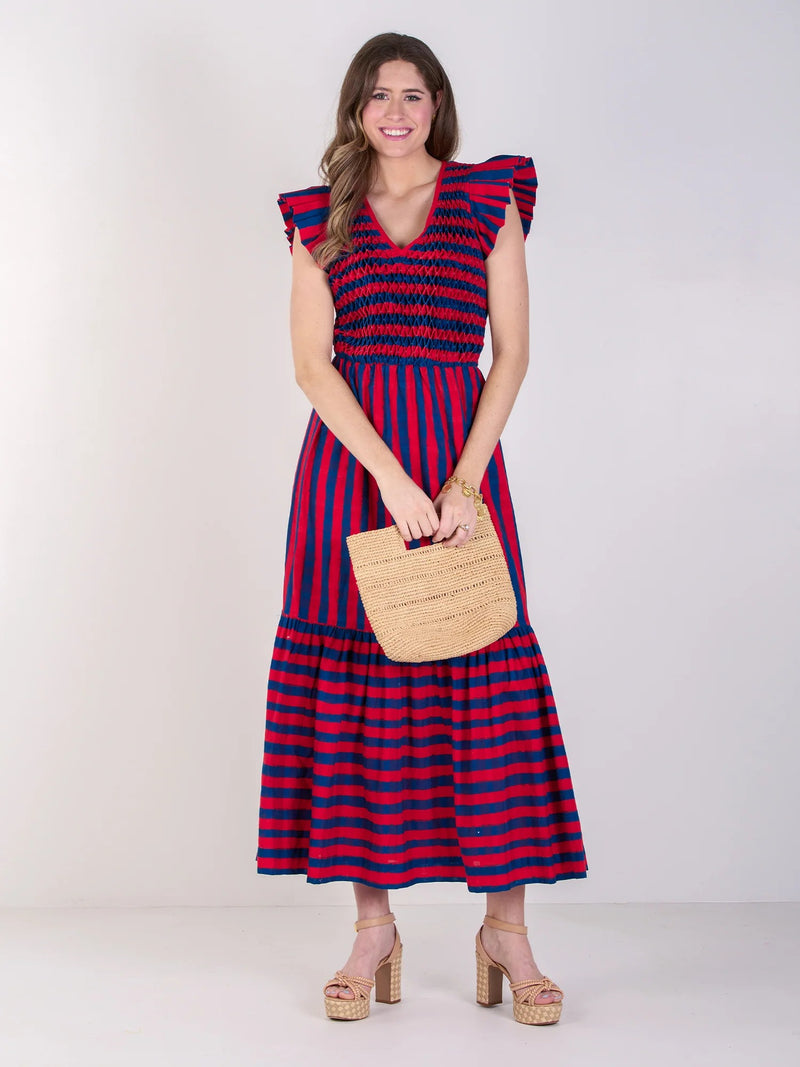 Grace Maxi - Americano Stripe