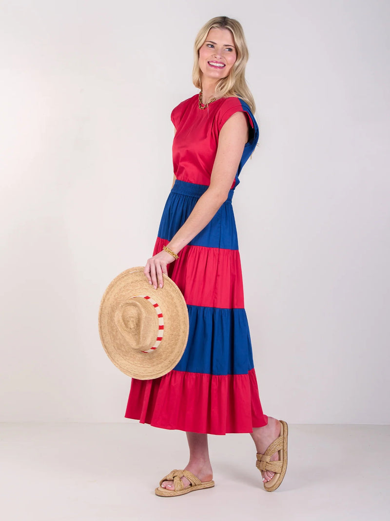 Tiered Maxi Skirt - Americano