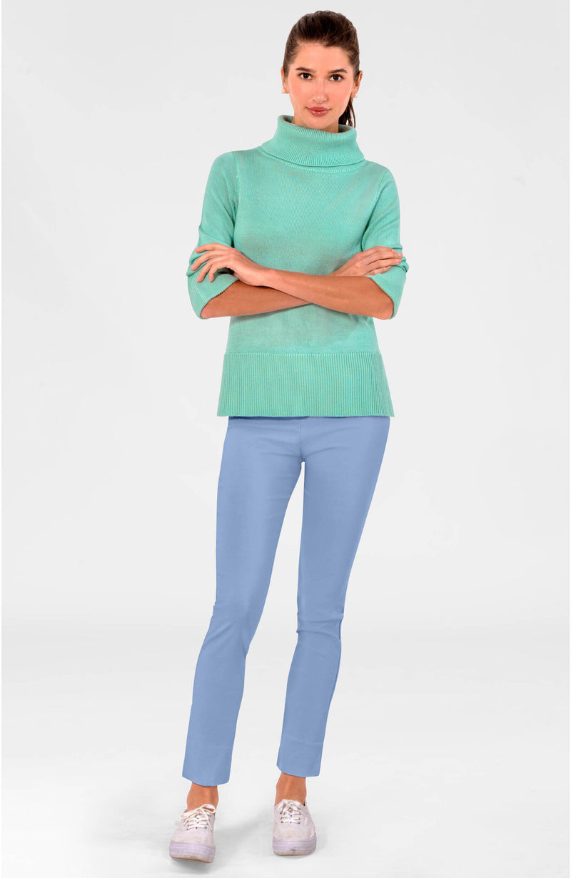 Seafoam Fox Trot Sweater