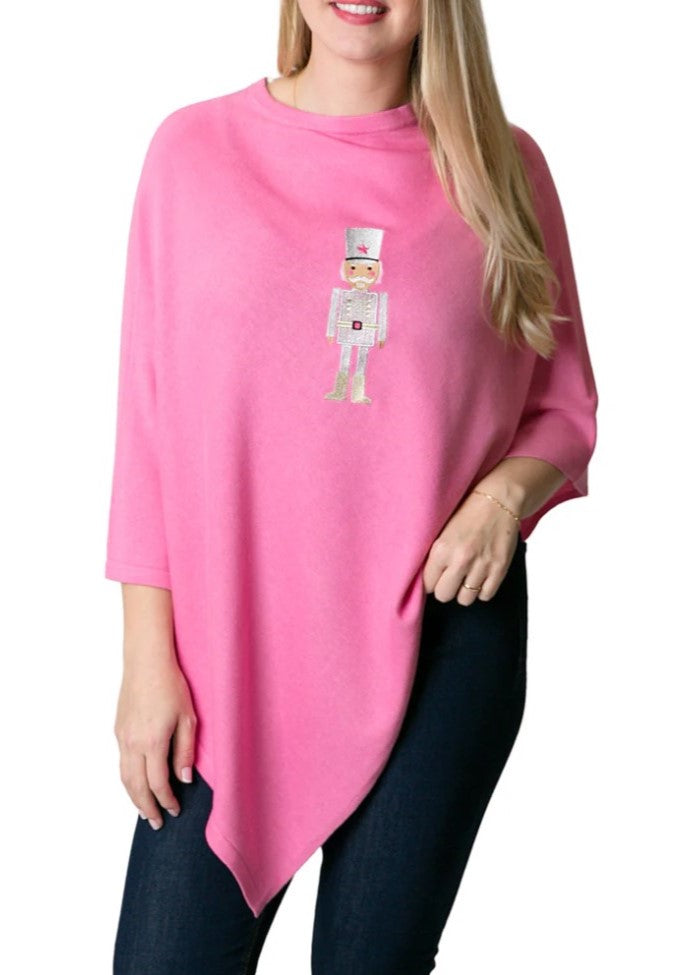 Pink Nutcracker Poncho