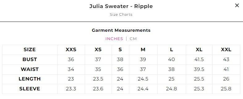 Julia Sweater - Ripple