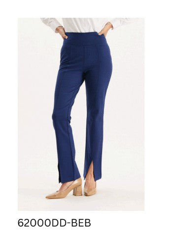 Margie Ponte Slit Front Pant