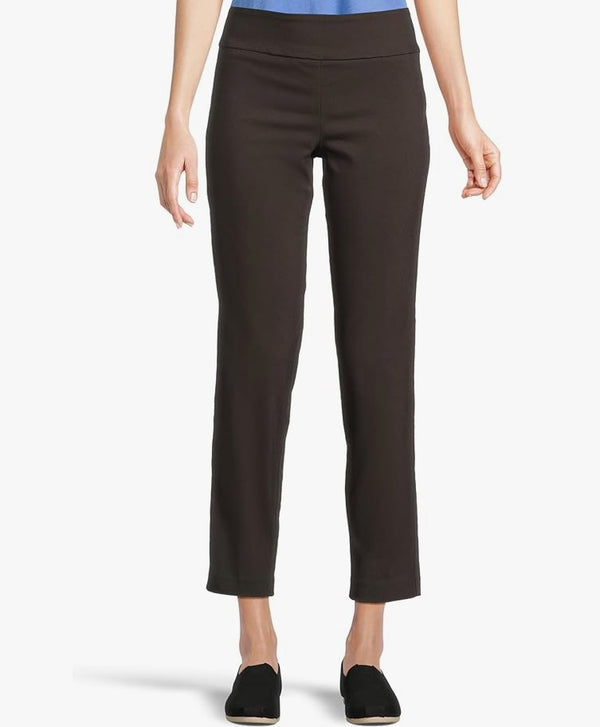 Ankle Pant w/ Back Slit - 4 Colors