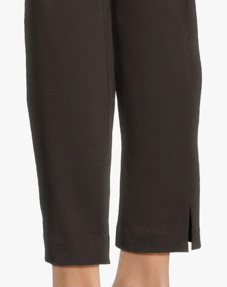Ankle Pant w/ Back Slit - 4 Colors