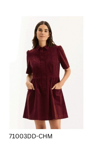 Mitzi Pinwale Cord Dress