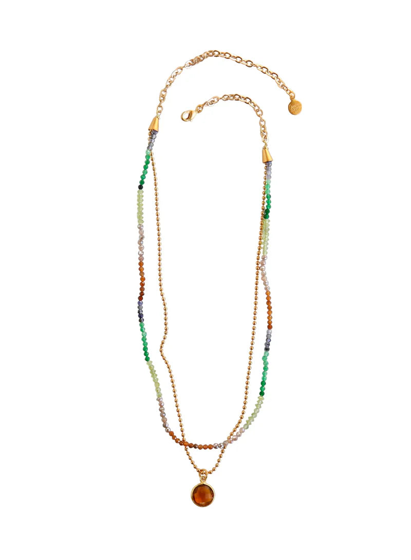 Avery Double Strand Necklace - 2 Colors
