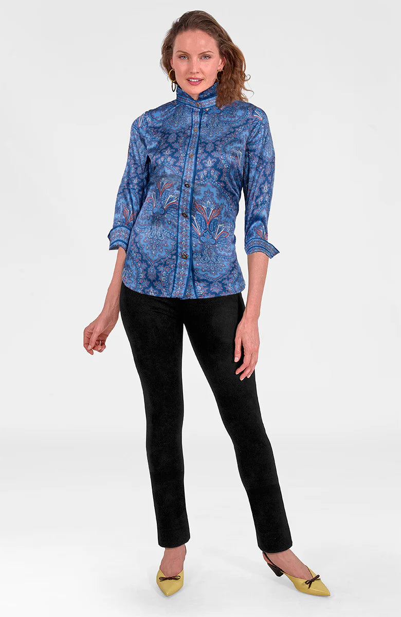 Boyfriend Shirt - Passion Paisley