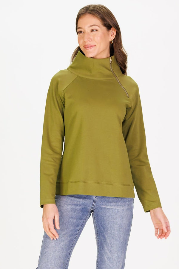 Bowen Sweatshirt - Moss Green