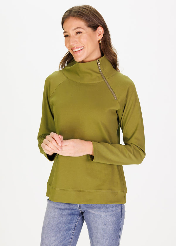 Bowen Sweatshirt - Moss Green