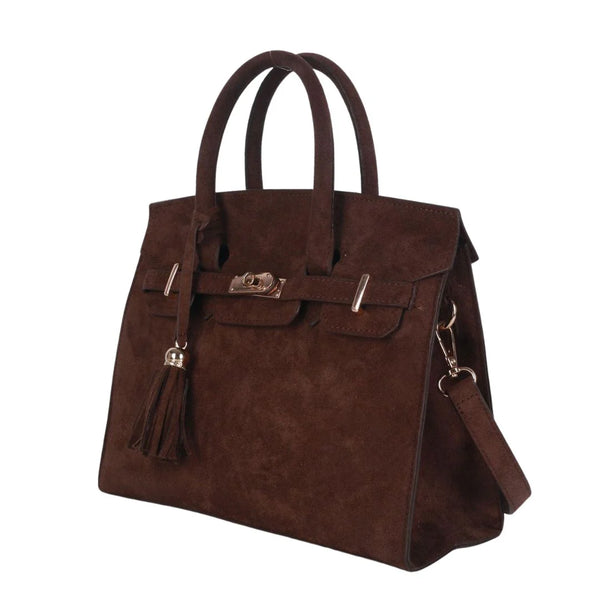 Margo Faux Suede Bag