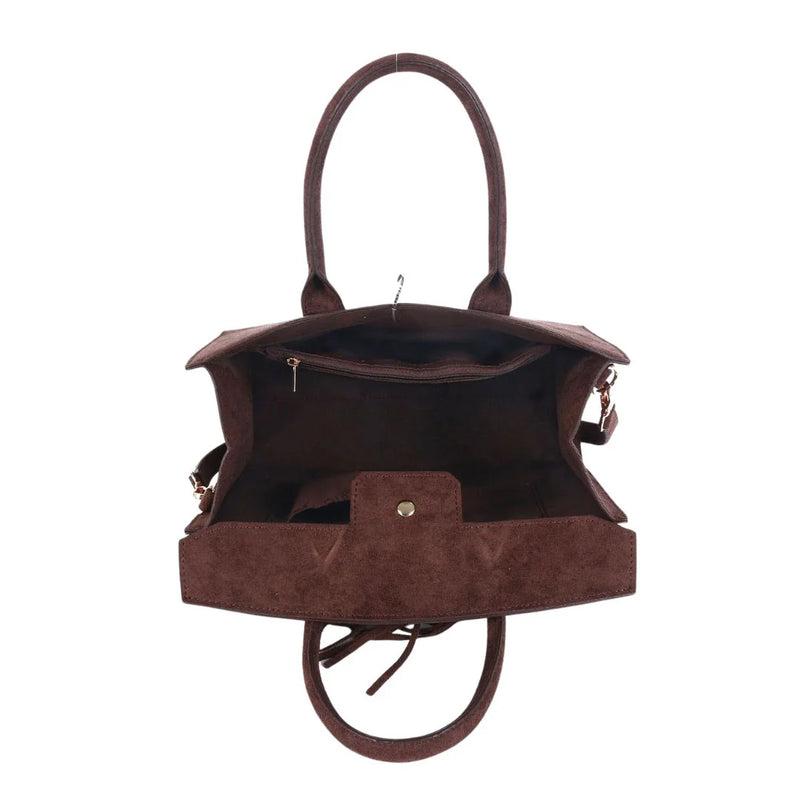 Margo Faux Suede Bag