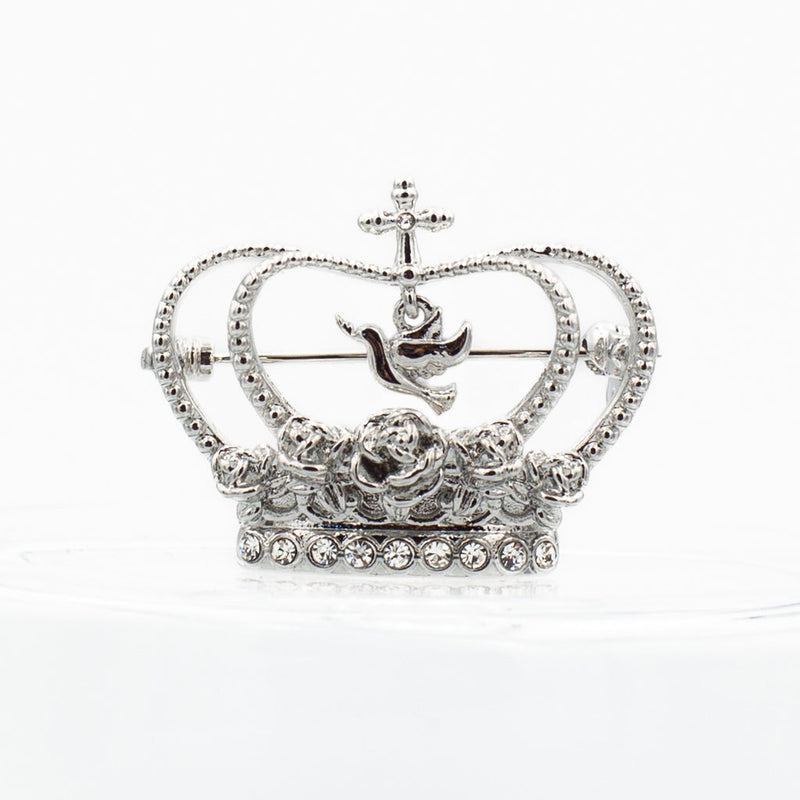 Kingdom Heirs Brooch Small - 2 Colors Silver