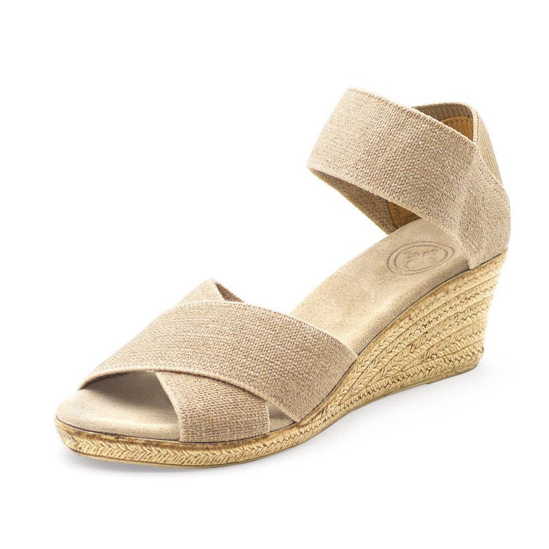 Cannon Espadrille Wedge Sandal - Linen
