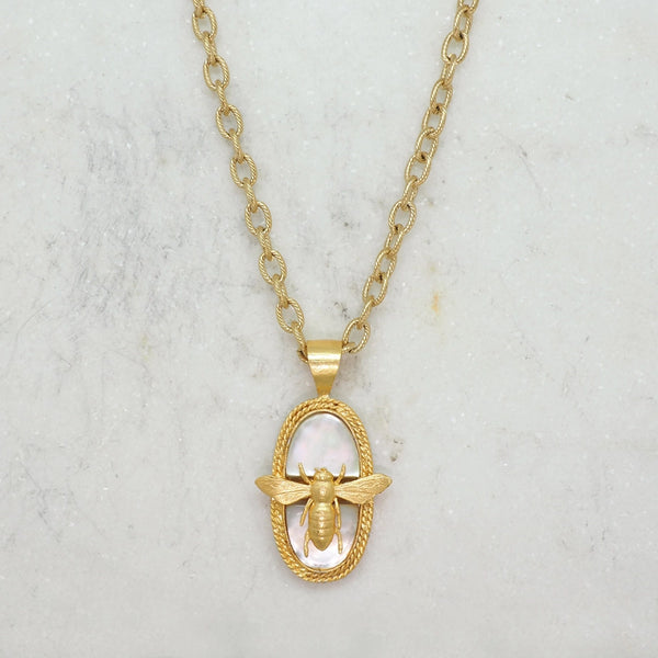 Royal Bee Necklace