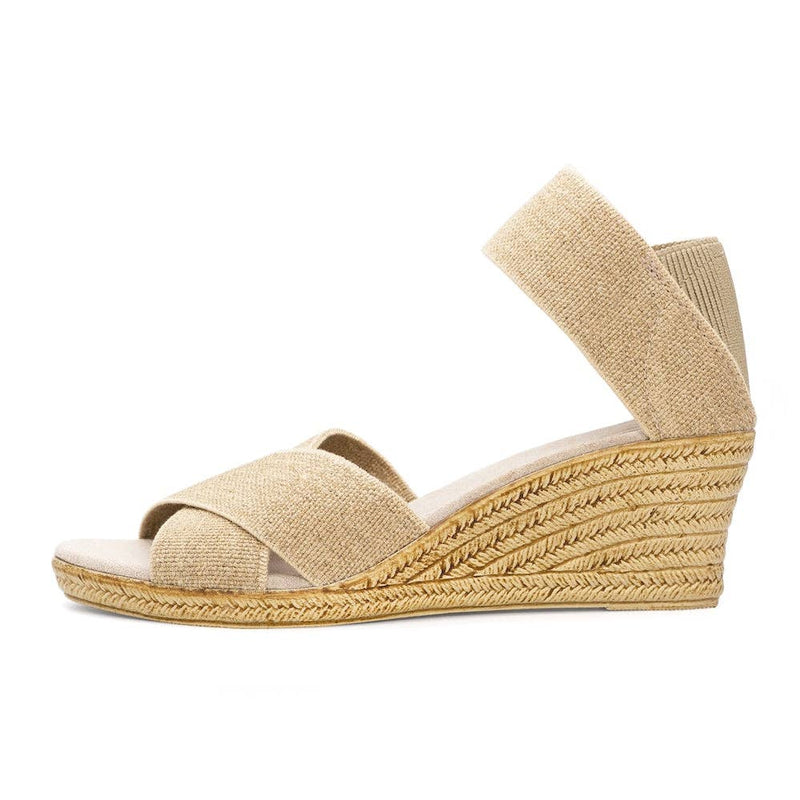 Cannon Espadrille Wedge Sandal - Linen
