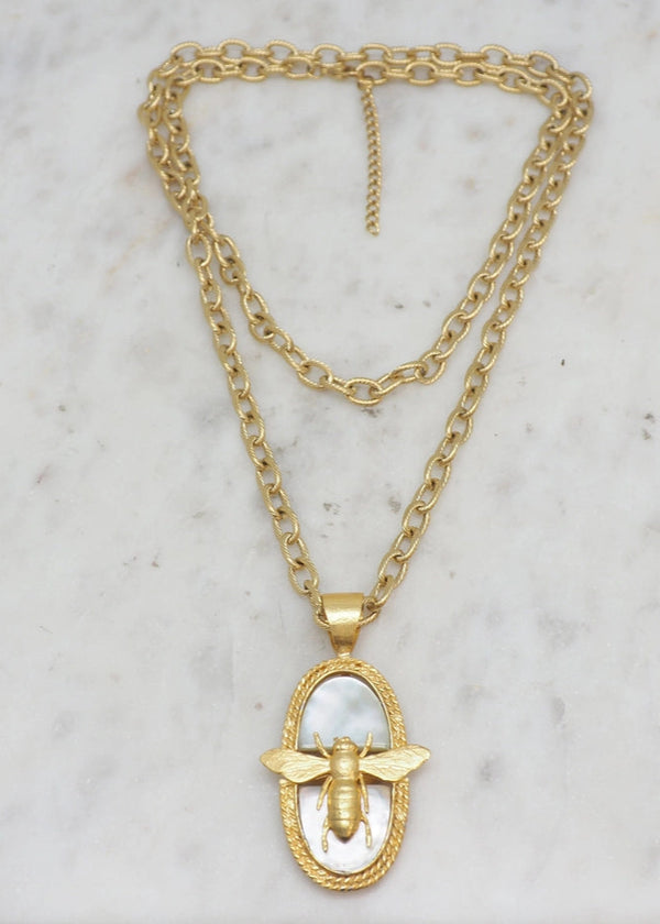 Royal Bee Necklace