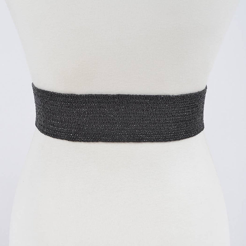 Metal Buckle Stretch Belt
