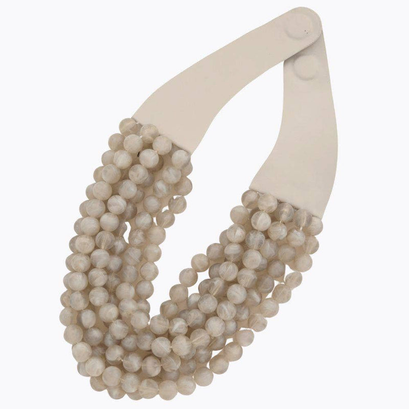 Stone Chunky Beaded Layered Necklace