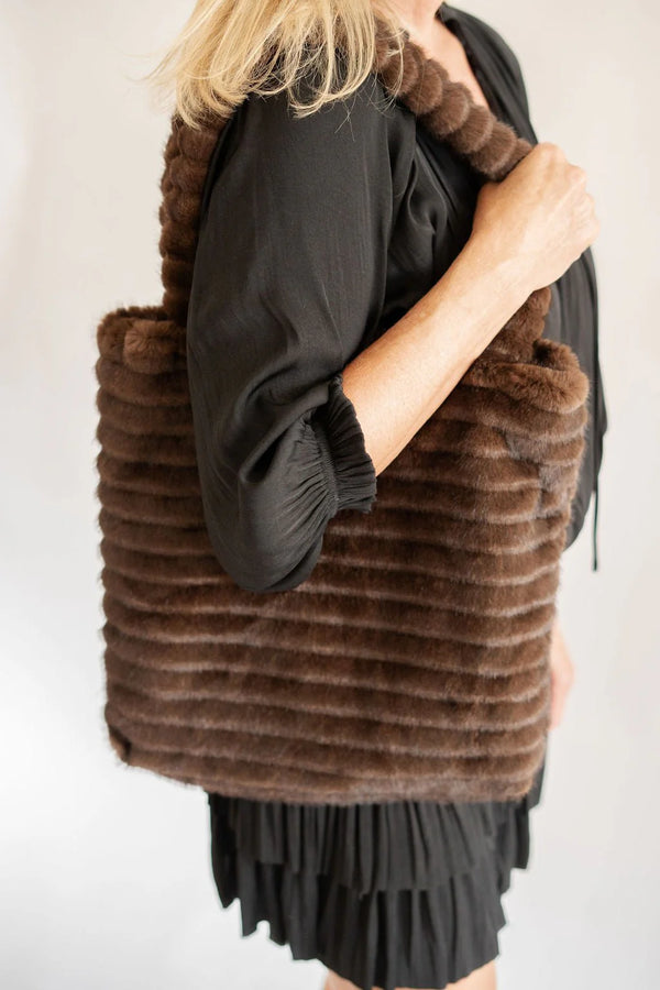 Blake Faux Fur Tote