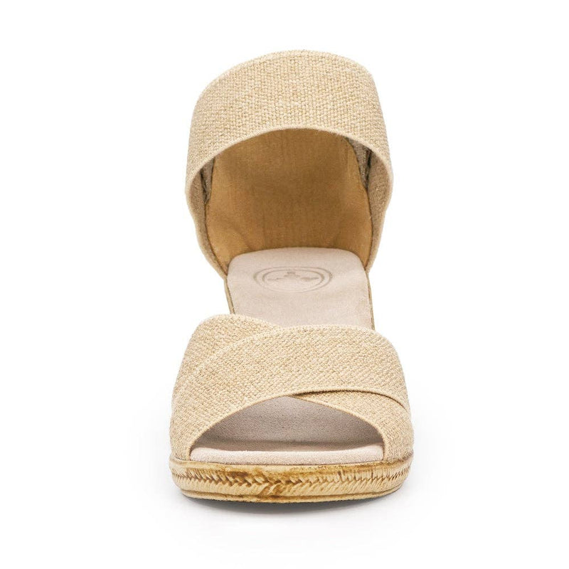 Cannon Espadrille Wedge Sandal - Linen