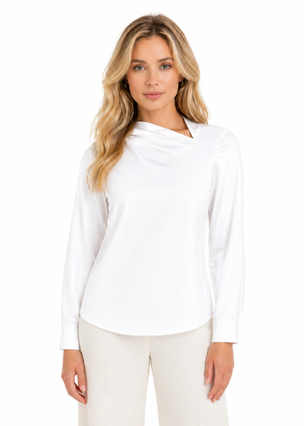 A Symmetrical Neckline Top