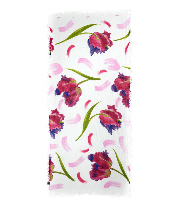 Dali Floral Bamboo Scarf