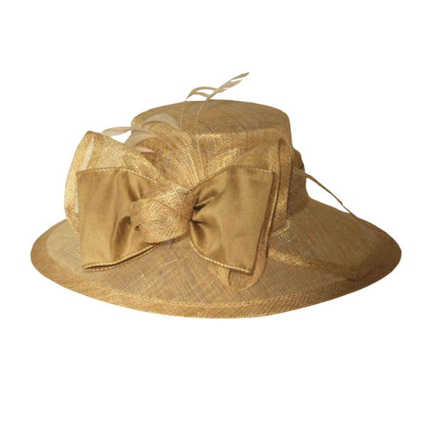 Shantung Bow Hatter