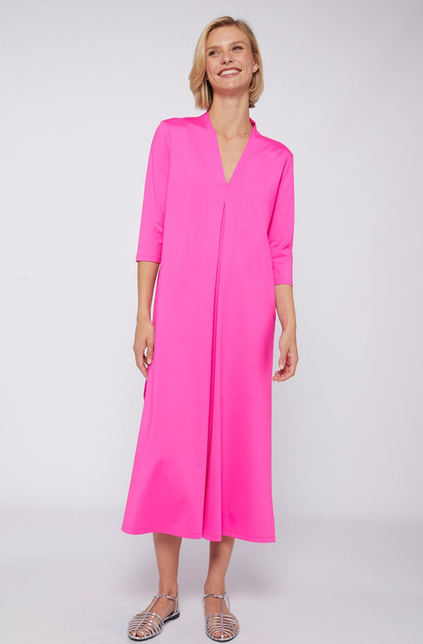 Noam Pink Fluor Knit Dress