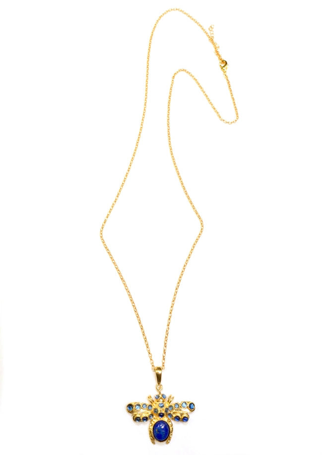 Gold Plated Bee Pendant