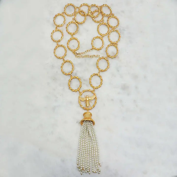 Perlina Bee Long Necklace