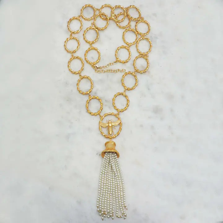 Perlina Bee Long Necklace