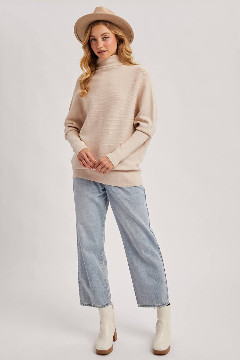 Dolman Sleeve Sweater - Shell