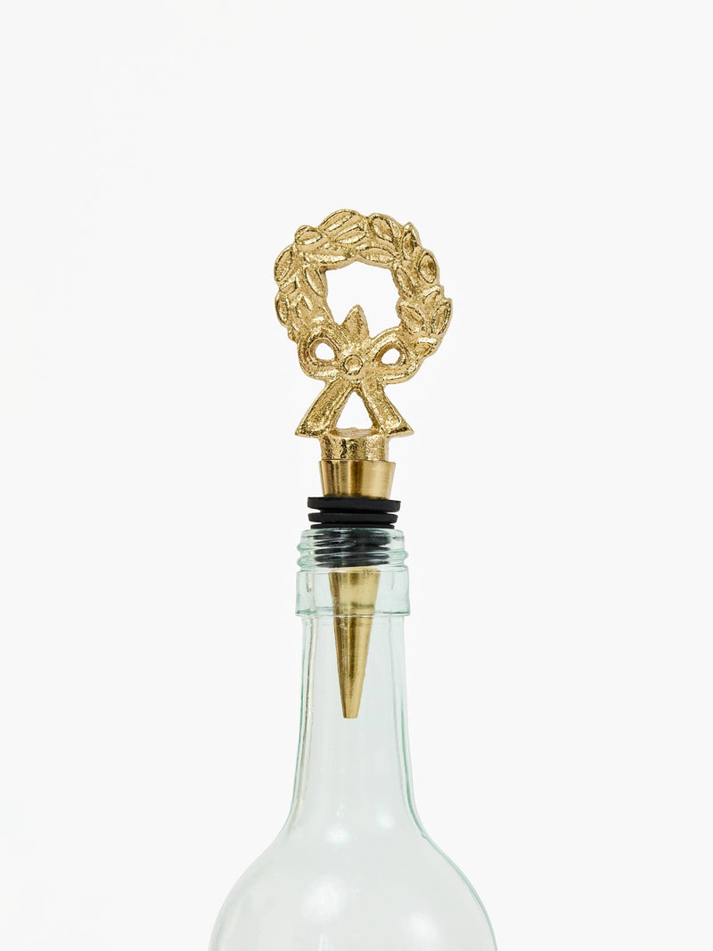 Wreath Wine Stopper