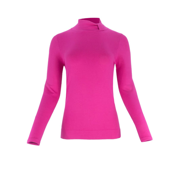 Tab Mockneck Sweater