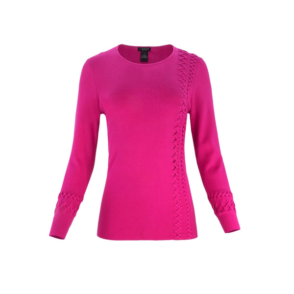 Lace Up Sweater