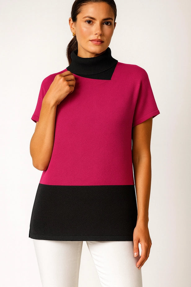 Cowlneck Popover Sweater