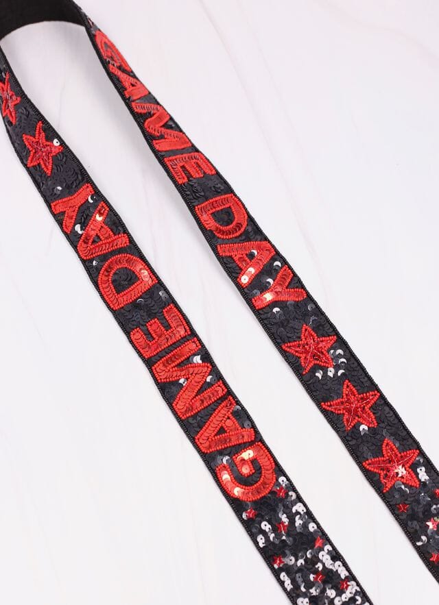 Game Day Star Sequin Strap