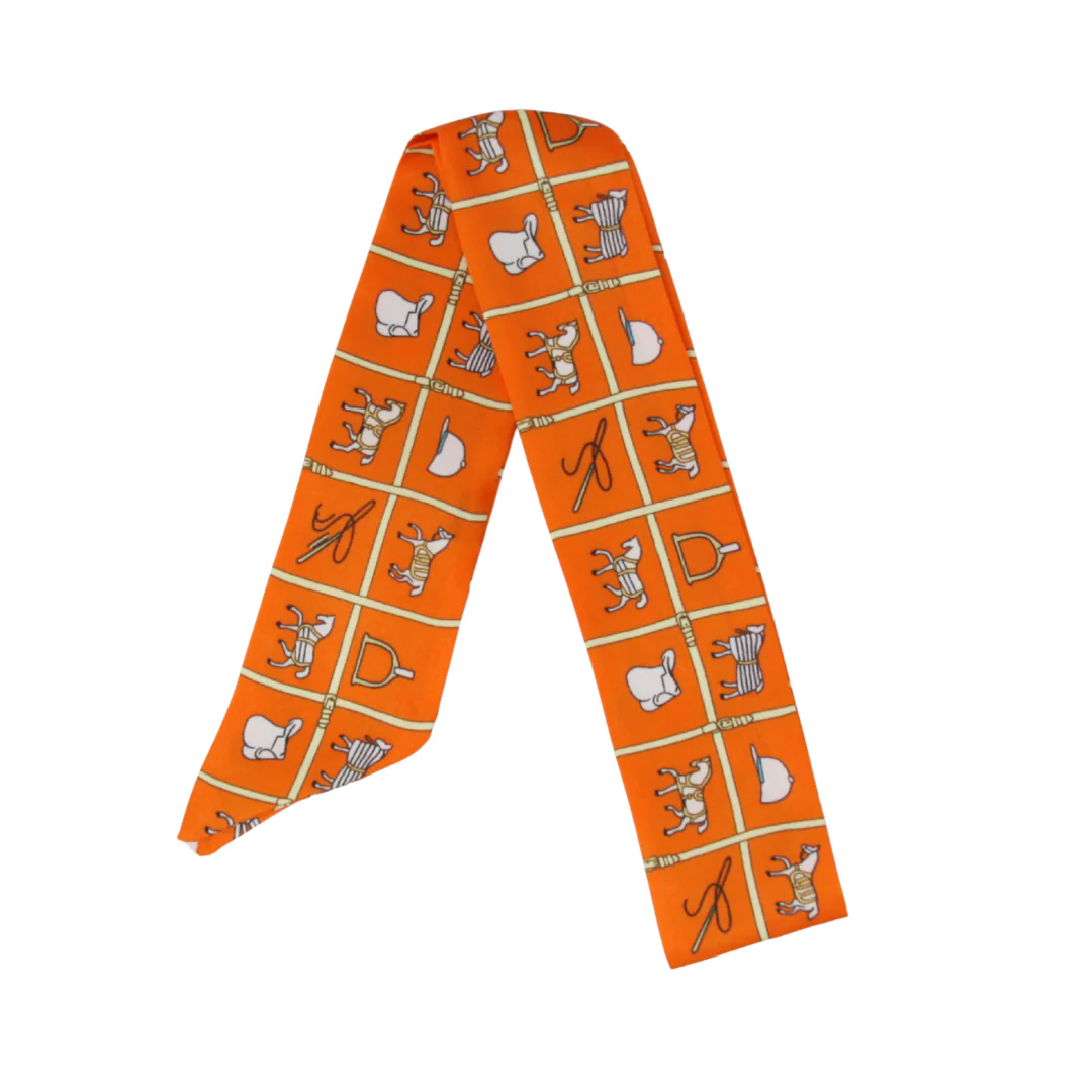 Equestrian Silk Scarf