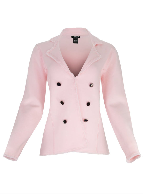 Fringe Trim Jacket - 2 Colors