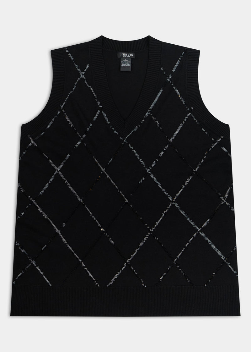 Chelsea Argyle Sweater Vest