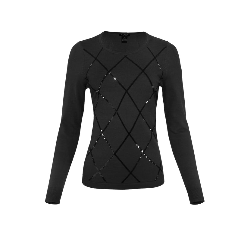 Mayfair Argyle Sweater