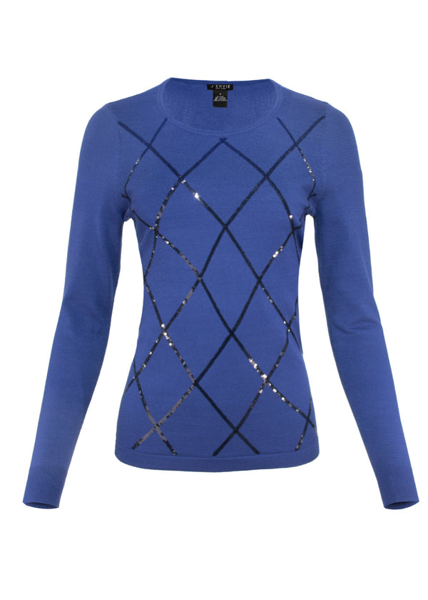 Mayfair Argyle Sweater