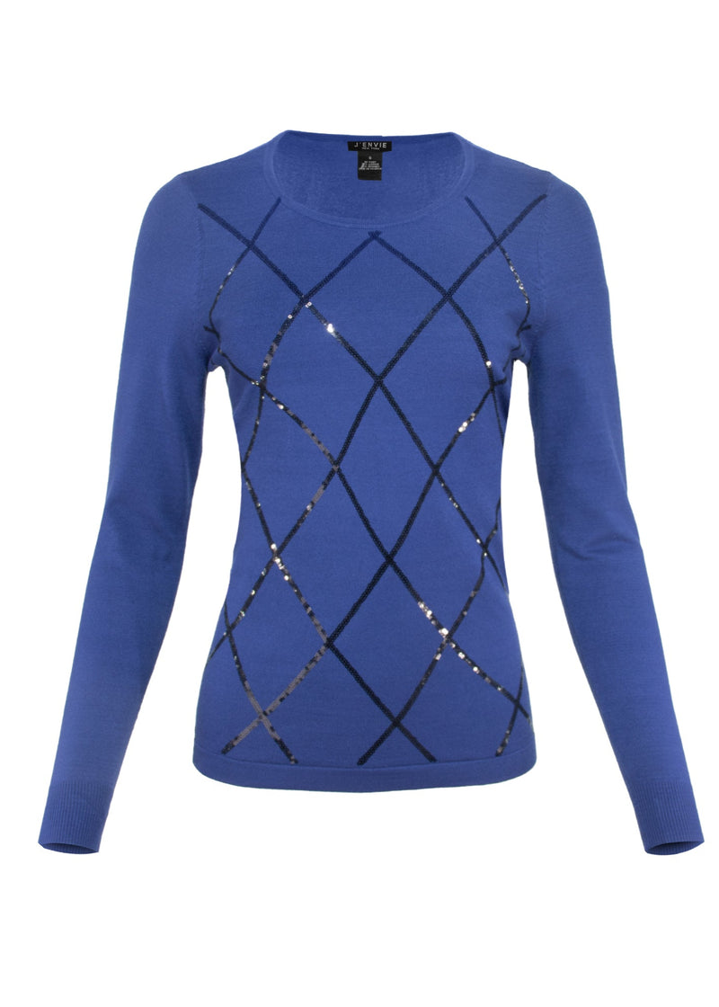 Mayfair Argyle Sweater