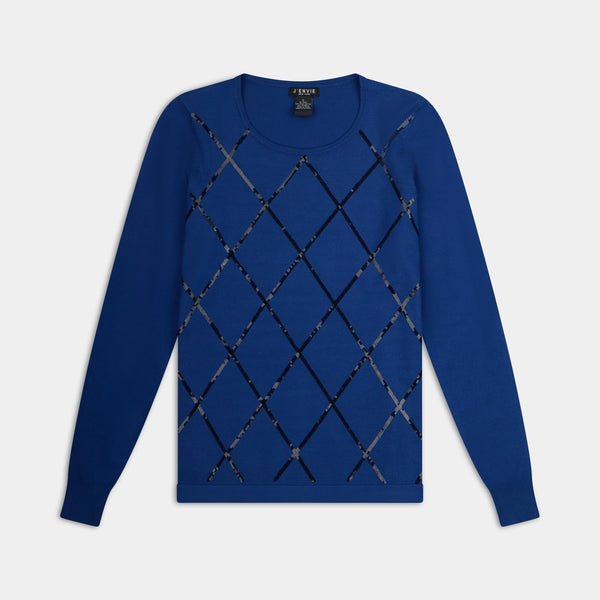 Mayfair Argyle Sweater